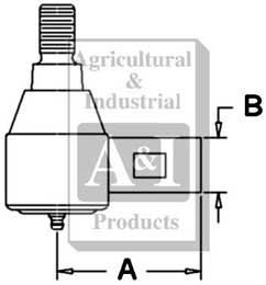 UM2280   Cylinder End-4WD Models---Replaces 3427168M2  