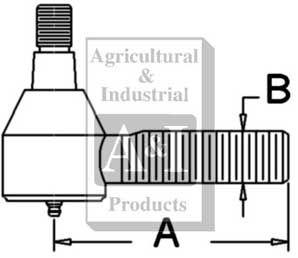 UM2286   Tie Rod -4WD Model---Replaces 3427685M3 