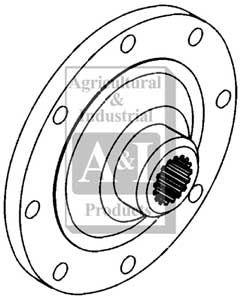 UW60157     PTO Drive Hub-17 Spline---Replaces 303429644