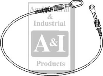 UM51666    Hand Brake Cable--46-3/4