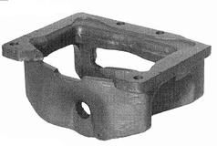 UT20060    Front Pivot Bolster Casting---Replaces 369008R5