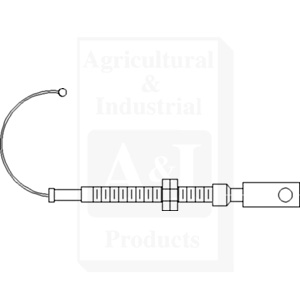 UM31842    Throttle Cable---Replaces 3762118M91