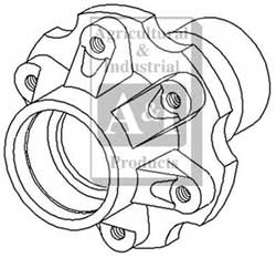 UT0116        Front Wheel Hub---Replaces 378401R21