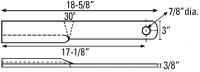 UCP3110    Rotary Cutter Blade---Replaces 3900RCB