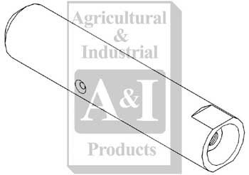 UT4154   Front Pin, Lower Pull Arm---Replaces 406686R2