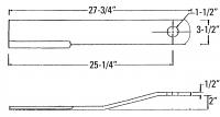 UCP1055    Hico Rotary Cutter Blade---Replaces 463