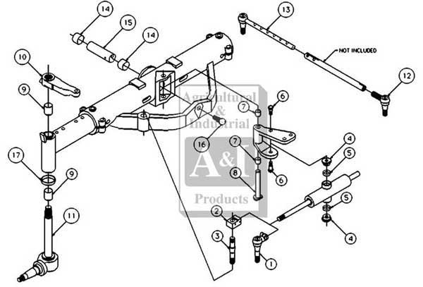 Front Axle Components and Kits