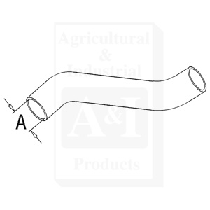 UM20750    Lower Radiator Hose--Replaces 503595M1