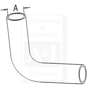 UM20770    Lower Radiator Hose--Replaces 527775M1