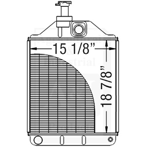 UM20085    Radiator--Replaces 531982M94