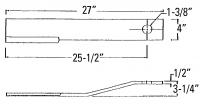 UCP2800    Servis-Rhino Rotary Cutter Blade---Replaces 58-201-3