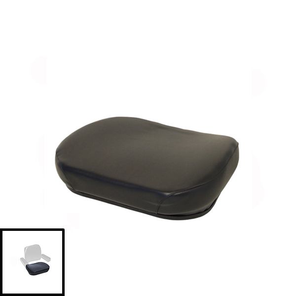 UM82264  Seat Bottom, Black Vinyl on Steel