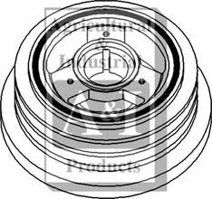 UT1125     Crankshaft Pulley---Dampener---Replaces 680275C92