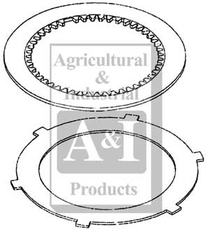 UT3524    PTO Clutch Disc Kit---Replaces 68803C91 