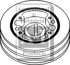 UT1124     Crankshaft Pulley---Dampener---Replaces 701036C93