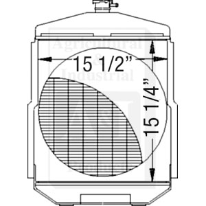 UA30021  Radiator---Replaces 70228567