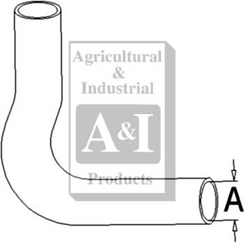 UA30290   Lower Radiator Hose---Replaces 70233431