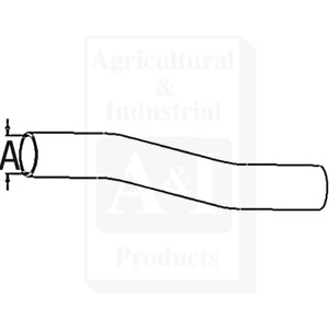 UA30170   Upper Radiator Hose---Replaces 70235361