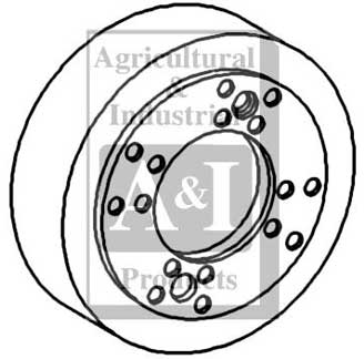 UA61271    Brake Drum---Replaces 70237418