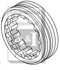 UA61480    Coupling---Replaces 70261442