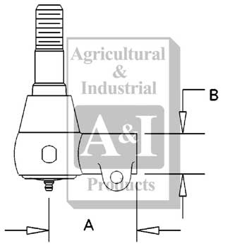 UT0210   Power Steering End--Replaces 71820C91