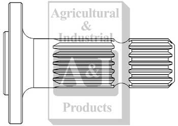 UA70086    PTO Shaft---Replaces 72221857
