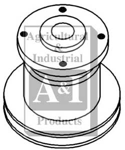 UM20010     Water Pump Pulley--Replaces 731280M1