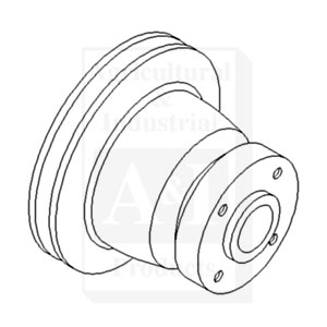 UM20011     Water Pump Pulley--Replaces 735034M1