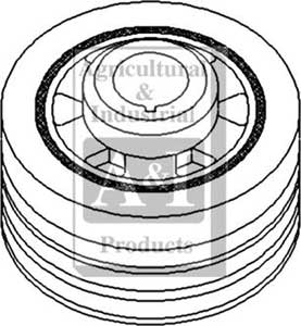 UA23622    Crankshaft Pulley---Replaces 74009848