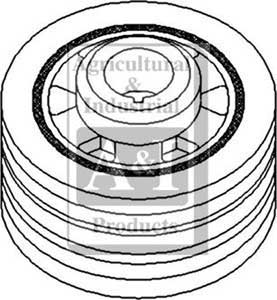 UA23621    Crankshaft Pulley---Replaces 74009853