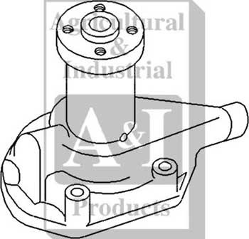 UA30452    Water Pump---Replaces 79003713