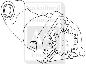 UF17936   Oil Pump---Replaces 81868537