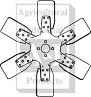 UT1564   Fan--6 Blade--Replaces 84355C1, 527473R1