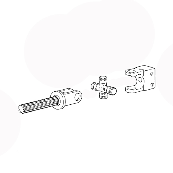 NHMC86525916U  Output Driveshaft Assembly, Used - 86525916