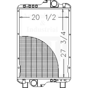 UT1433       Radiator---Replaces 87352193