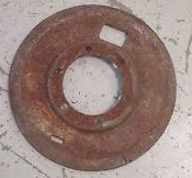 UFF55007U    Brake Shield-Used---Replaces 8N2255 