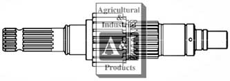 UT3552    PTO Shaft-1000 RPM--Replaces 92501C1