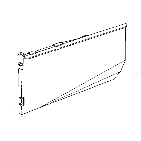 NHMC9806382U  Windrow Shield - RH, Used - 9806382