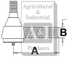 UCA00495    Tie Rod---Replaces A28419