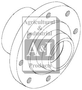 UCA00124   Hub---8 Bolt---Replaces  A66759,  A63799