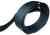 UCCP090   Fuel Tank Webbing-Black Woven-Nylon