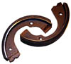 UA60980   Riveted Brake Shoe---Pair