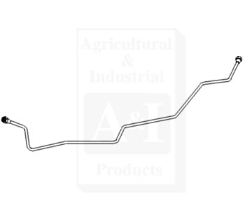 UJD50525  Hydraulic Line-Dual Selective Control---Replaces AR26612