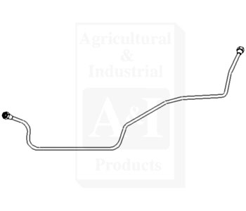 UJD50514  Hydraulic Line-Dual Selective Control---Replaces AR26966