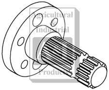 UJD60163    PTO Shaft---Replaces AR28573