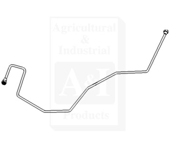 UJD50517  Hydraulic Line-Dual Selective Control---Replaces AR32588