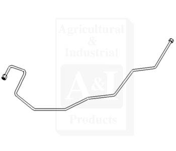 UJD50528  Hydraulic Line-Dual Selective Control---Replaces AR32657