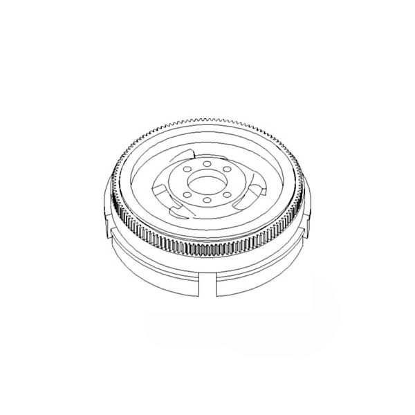 UJD10730  Flywheel with Ring Gear, New - AR43013