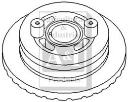 UJD17753   Crankshaft Pulley---Replaces AR58172