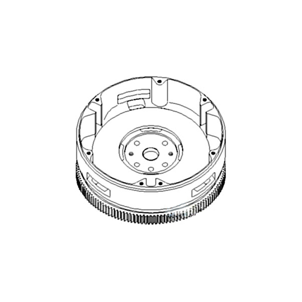 UJD10274  Flywheel with Ring Gear, New - AR92506